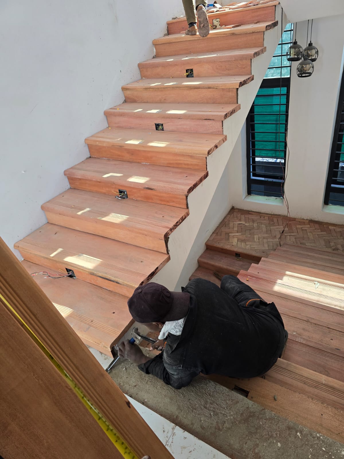 Straight Run Staircase